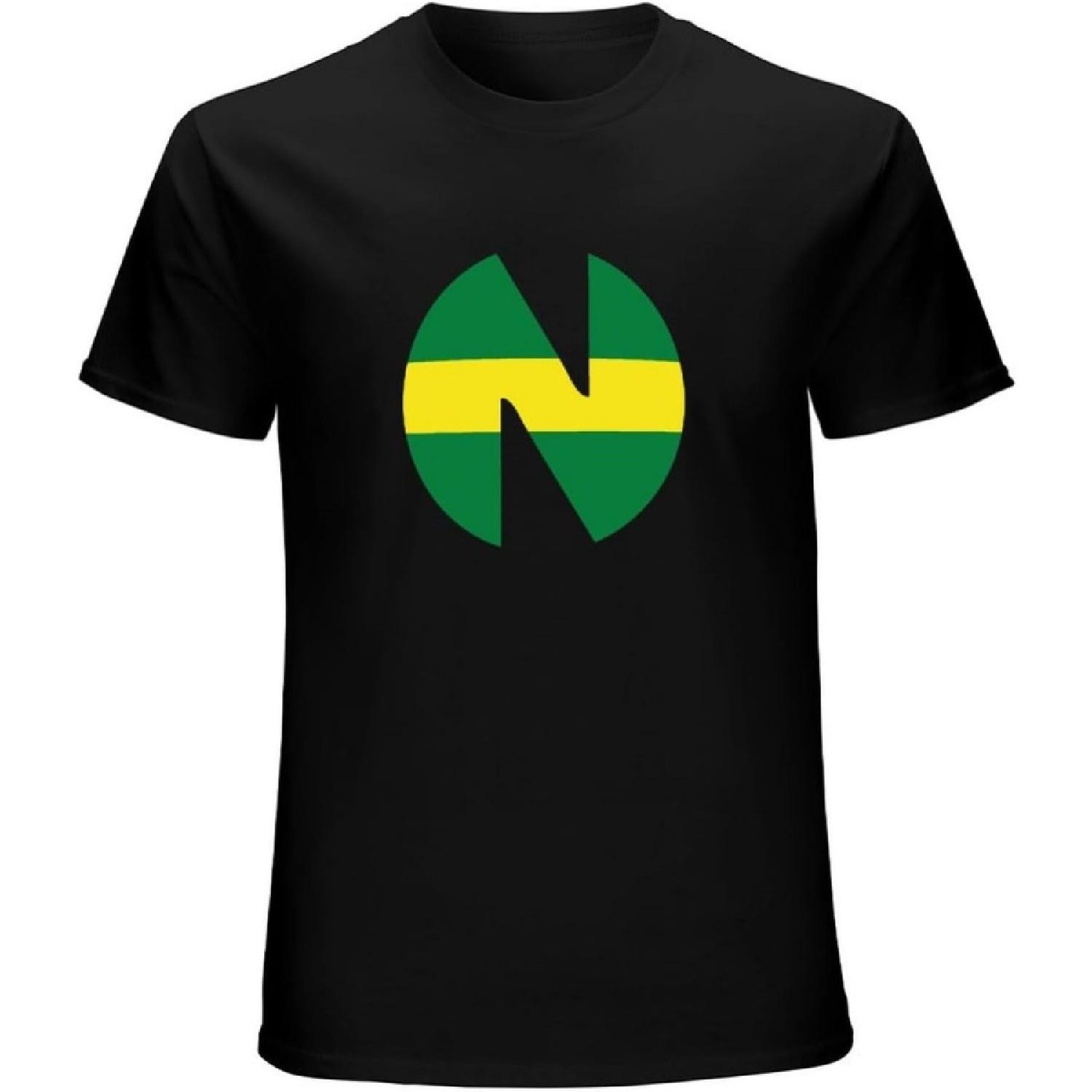 BAOXIANFU Captain Tsubasa Anime Cartoon Vintage T Shirt Short Sleeve Funny Top Black XXXXXL разноцветный