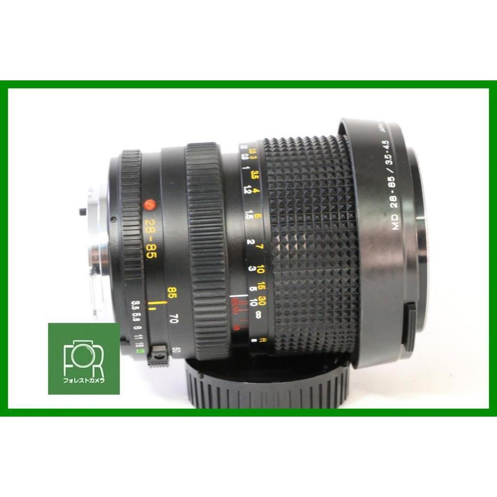 Used [Operation guaranteed/inspected] Good item Rare itemMINOLTA MD ZOOM 28-85mm F3.5-4.5With front and rear caps and filters15182