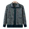 New mother's high-end knitted sweater jacket women's fashion women's sweater grandma cardigan