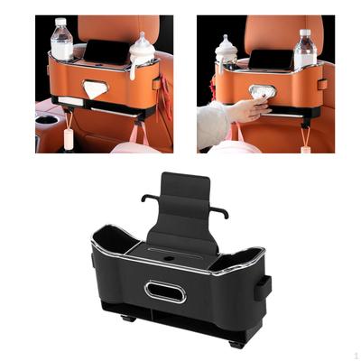 Boîte de rangement pour siège arrière de voiture, organisateur de siège arrière pour appuie-tête de voiture, facile à installer, intérieur étanche