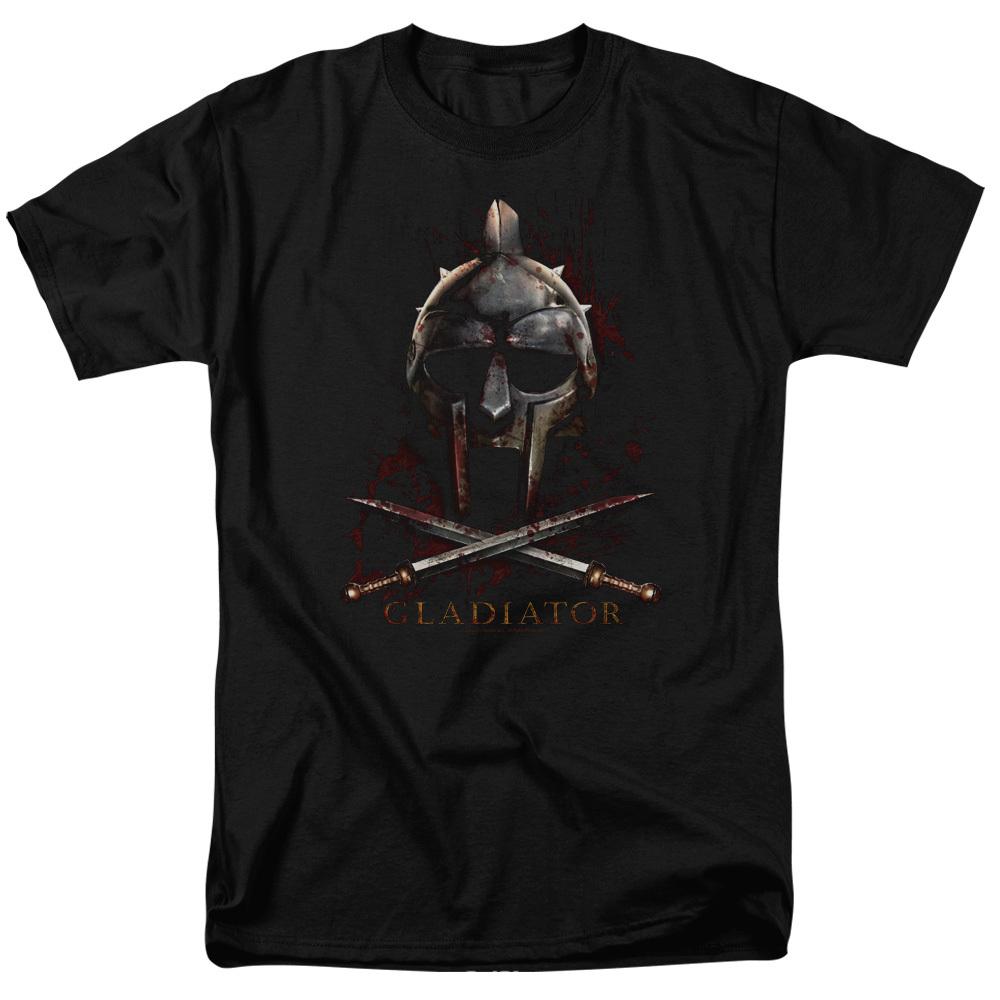 Gladiator Helmet T-Shirt Sizes S-4XL NEW