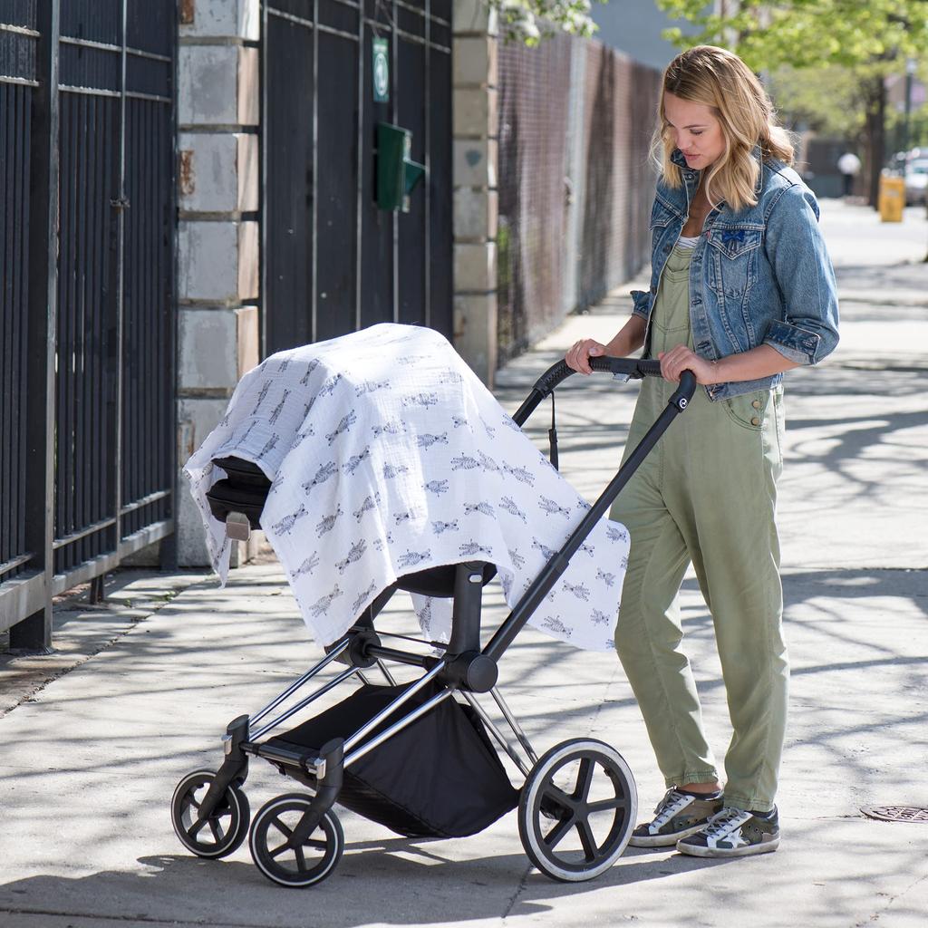 A Anay Swaddle J941B Safari Babes 112 cm x 112 cm [Aiden Essentials] Přibl.