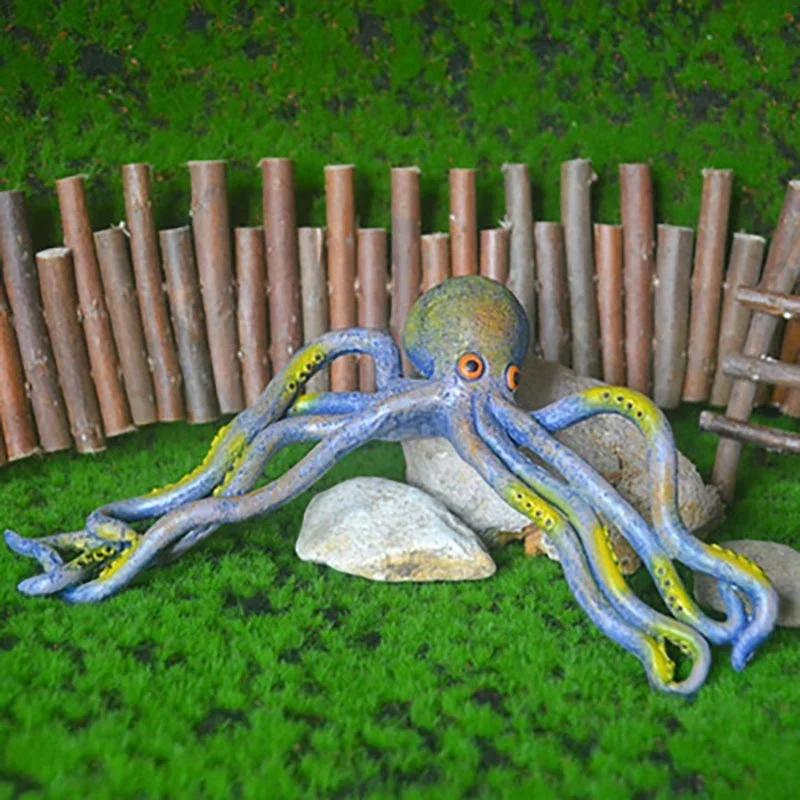 Trendig Stil Ny Hemdekoration Elefant Bläckfisk Harts Ornament Enkla Moderna Hantverk Harts Utsmyckningar