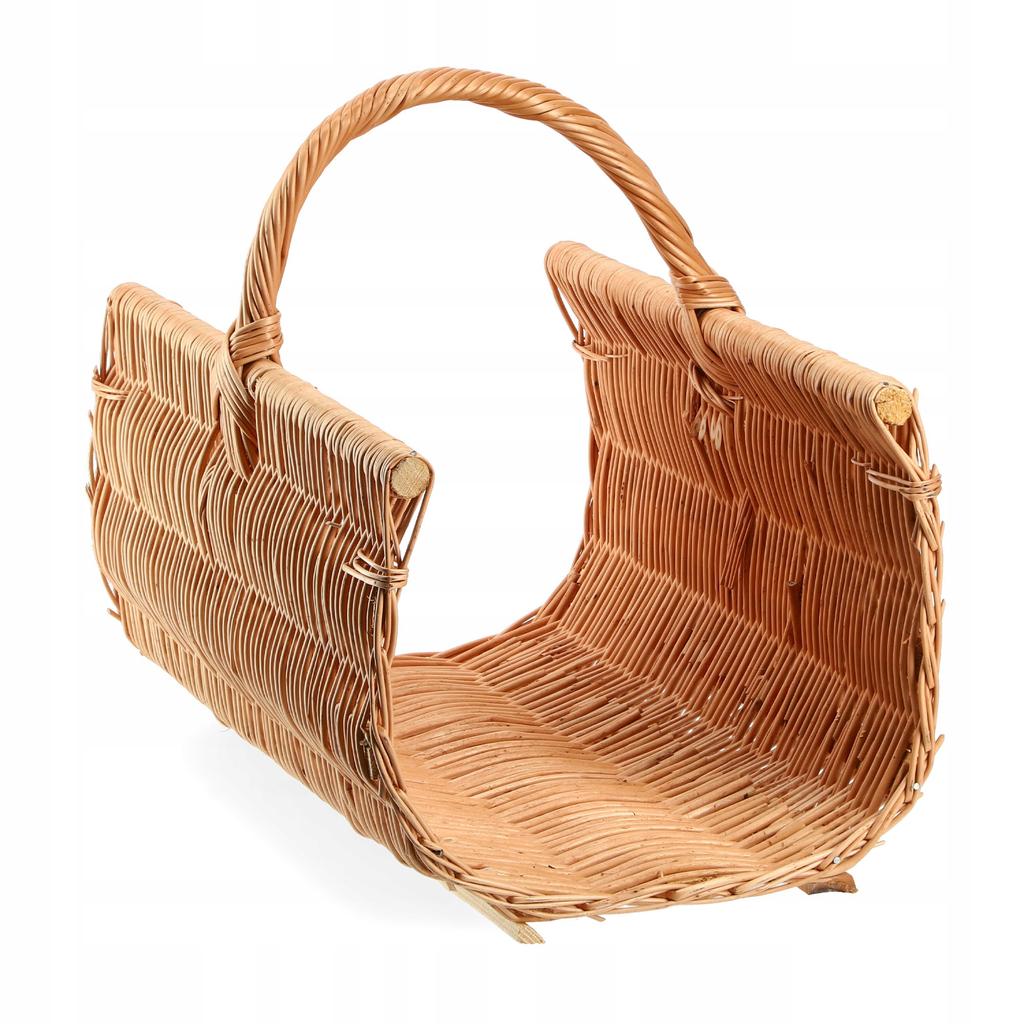 KADAX Wicker Basket For Firewood