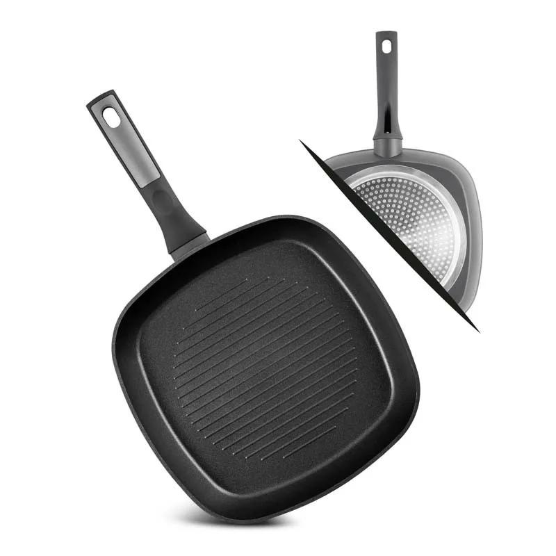 Grill En Aluminium Forgé 28cm Platinium Gril28tfi De Durand Dupont
