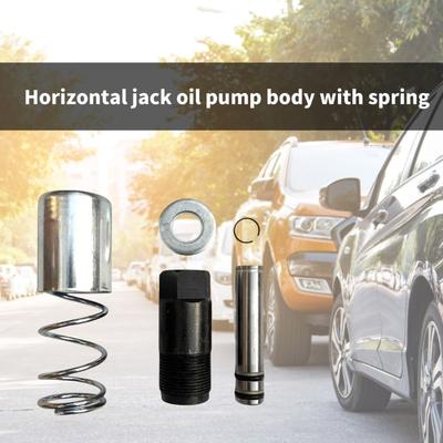 Jacks Plunger Kit Horizontal Double Pump 3Ton With Spring Jacks Repair Tool Car SUV Maintenance