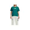Under Armour Project Rock Logo Print Rundhals-T-Shirt Damen Tops Aqua 1376917-722