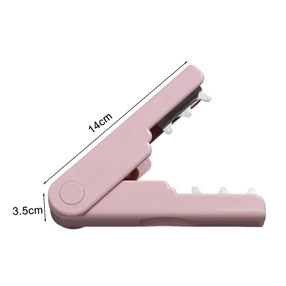 Rose Thorn Stripper Portable Anti-slip Finger Groove Flower Stem Leaf Thorn Remover Pliers Flower Shop Garden Stem Cleaning Tool