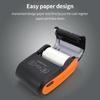 Tragbarer Belegdrucker 58 mm Mini Thermodruck Kabellos BT USB-Verbindung 203 dpi Mobile
