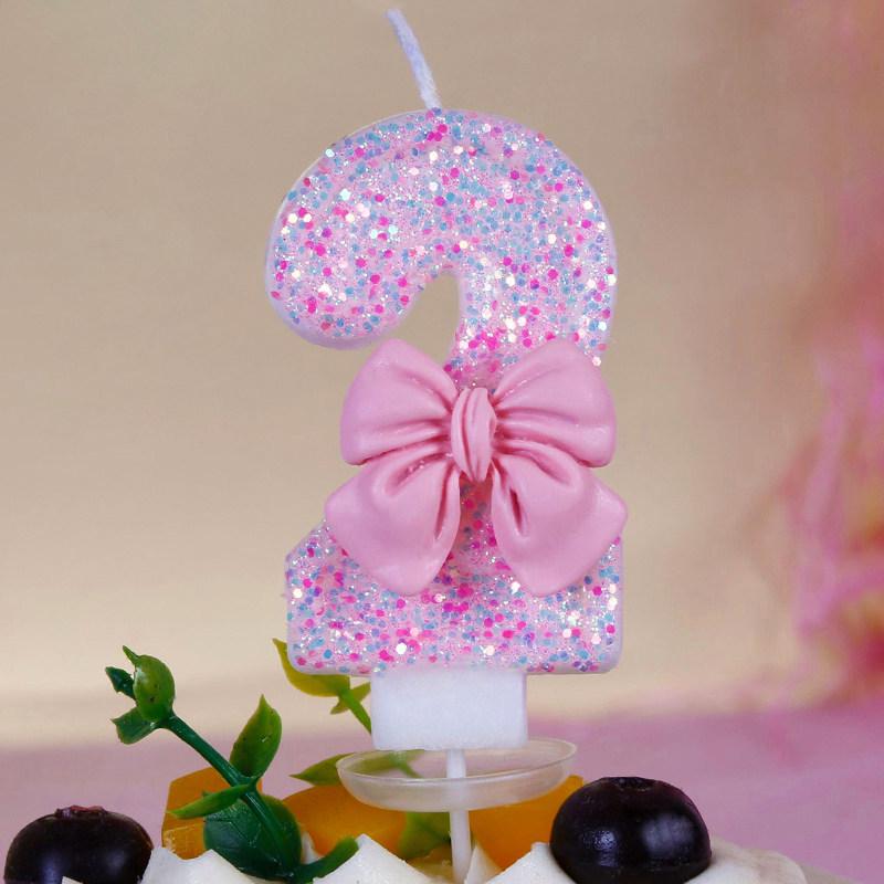 Creative Crown Birthday Number Candles - Adult & Kids Cake Decoration Topper
