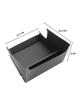 New Toyota Aqua Console Center Console Box with Mat Compatible with Aqua MX Car Storage Interior New Aqua Console Aqua Interior Prevents Shaking and