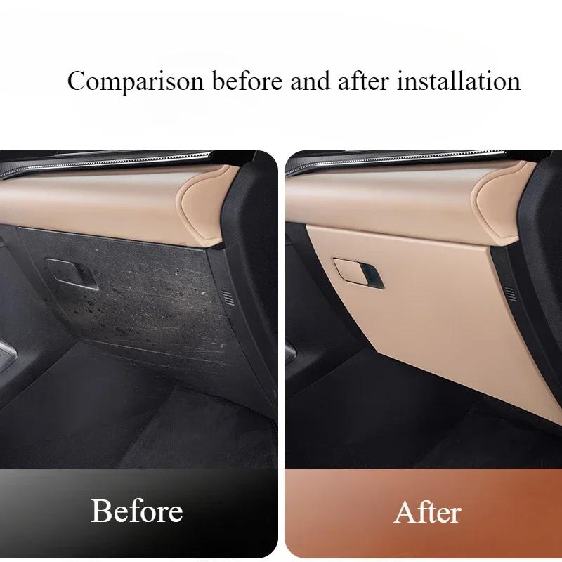 For BYD Song Pro DMI 2025 Car Co-pilot Anti-kick Pad Glove Box Anti-kick Anti-scratch Protection Pad Car Interior  Accessories