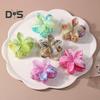 Women Hair Clip Candy-Colored Flower Styling Hair Claw Plastic Back Head Shark Hair Clip Hair Styling Tool