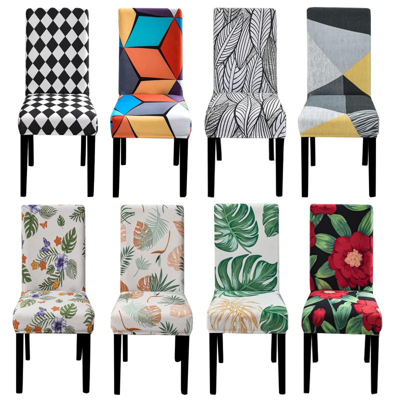 Fundas para sillas de comedor, fundas de licra elásticas, extraíbles y lavables, fundas protectoras para sillas de cocina para banquetes, hoteles y fiestas