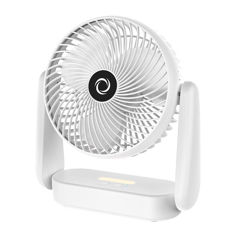 OEING Outdoor Mini Portable USB Camping Fan with Light