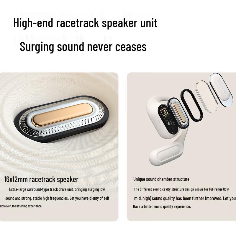 Newmine TWS-Q10 Open-Ear Sport Bluetooth Ear-Clip Headphones