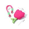 Cute Tulip Flower Tulip Coin Purse Soft Cloth with Wristband Lipstick Storage Change Pouch