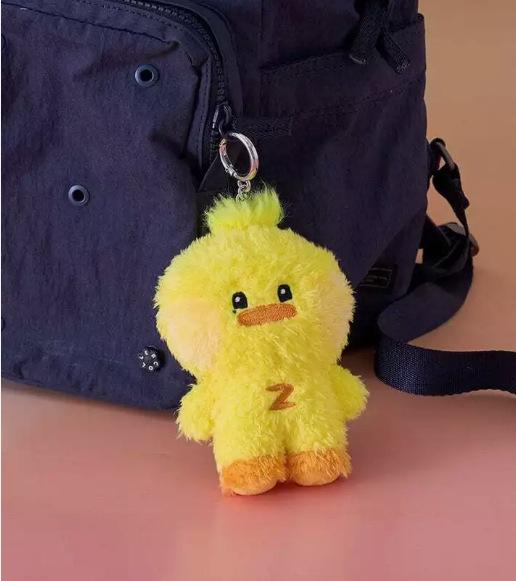 Zhanghao Zb1 Ricky Kpop Idol Keychain Plush Pendant Stuffed Puppy Cat Toy Bunny