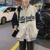 Bestickte Baseballjacke für Herren im koreanischen Stil – Frühlings- und Herbsttrend, lockere Passform, Paar-Design