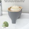 Double Layer Creative Elephant Shape Soap Box Soap Dish Drainable Soap Holder Waterproof Drain Rack Soap Container Tray