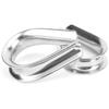 16MM Marine Wire Rope Stainless Steel Clips Cable Protective Ring Thimbles Clamps