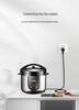 3C Certified National Standard Three-Core Power Cord for Computer, Rice Cooker, Kettle, and Household Appliances.