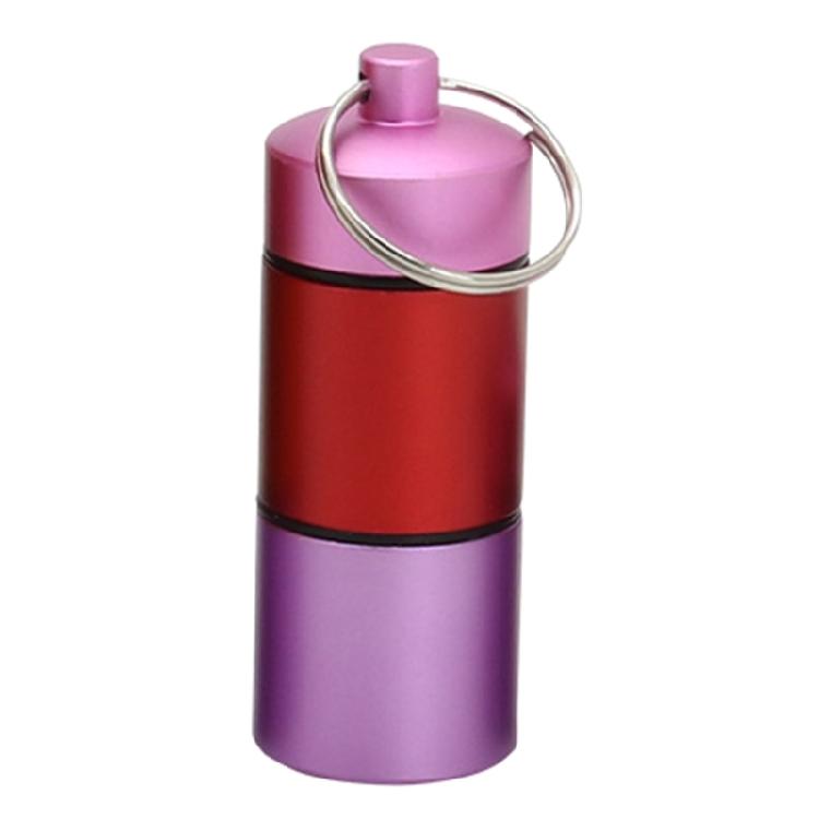 Mini Cylinder Pills Tank Multifunction Pills Can Lightweight Medicine Containers
