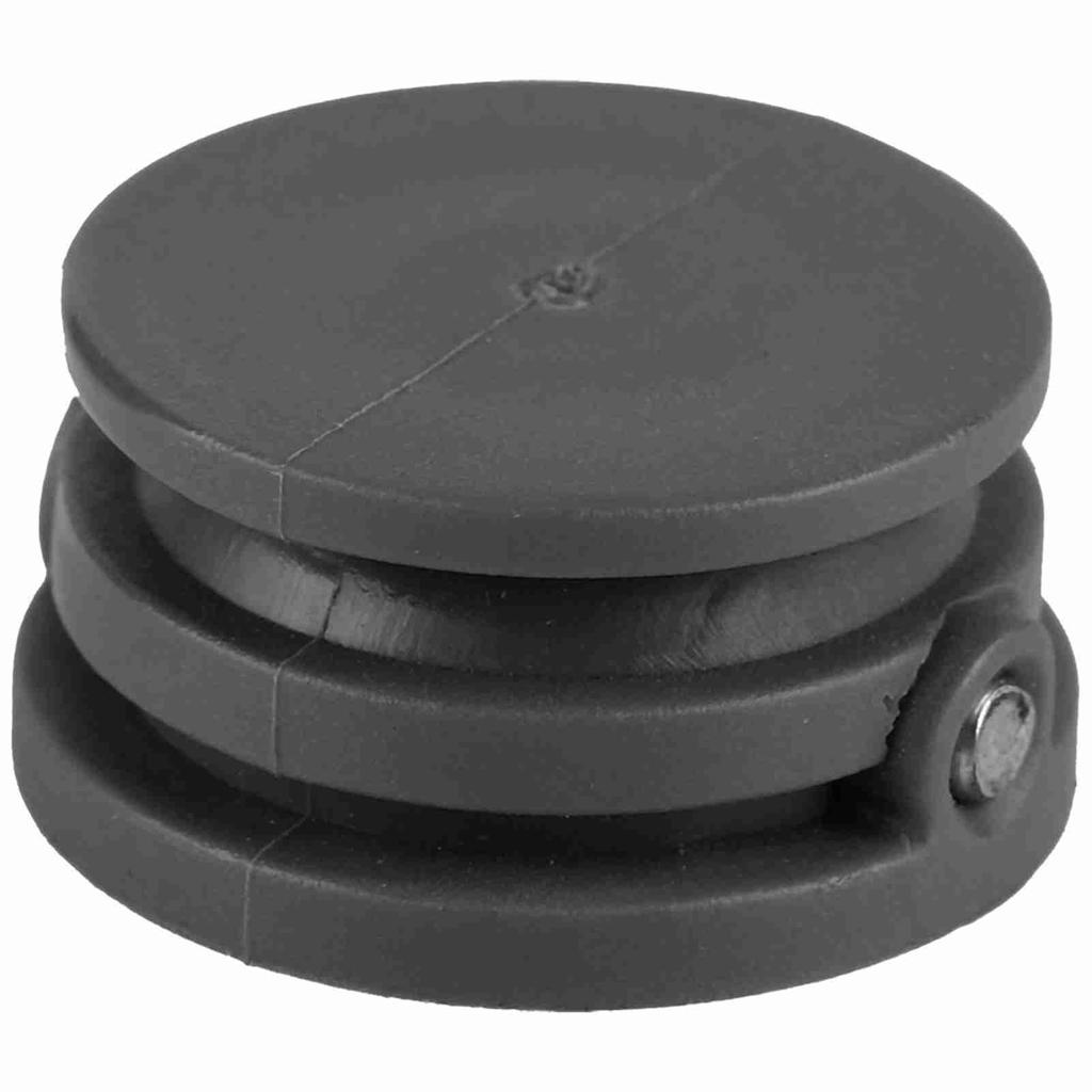 5pcs 2.5cm Surfing Surfboard Leg Rope Leash Plug Kayak Accessories Equipment (Black)