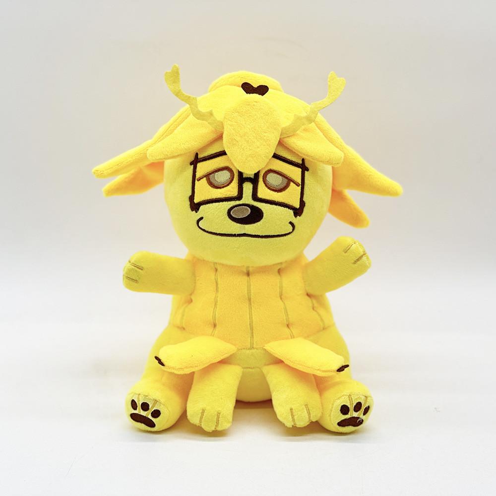 Adorable Regretevator Split Bive Plush Snailman Stuffed Animal Toy With Short Plush