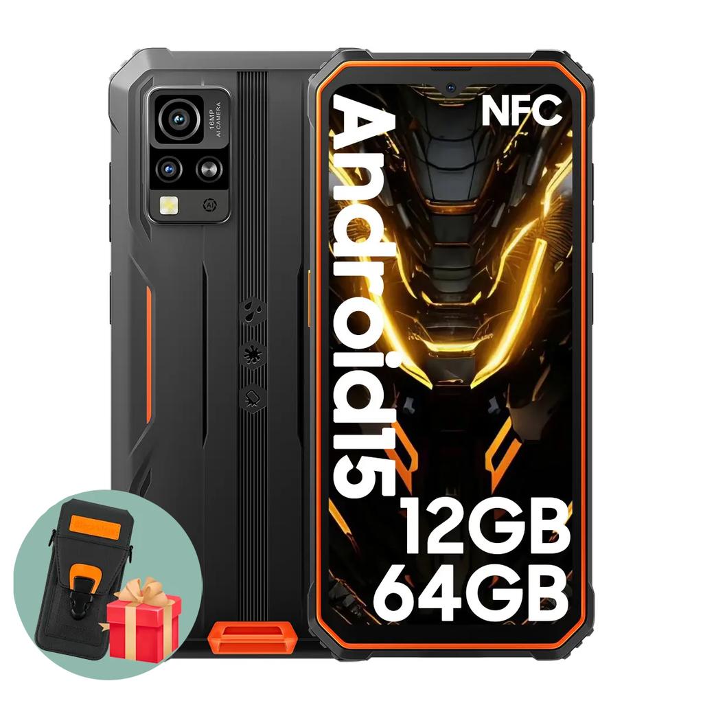 Generalüberholtes Blackview BV4800 SE Robustes Telefon 4GB 64GB 5100mAh Android 15 Smartphone