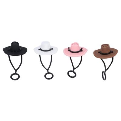 Cup Straw Cover Silicone Reusable Hat Shape Leakage Proof Straw Tip Lid for Stanley for Simple