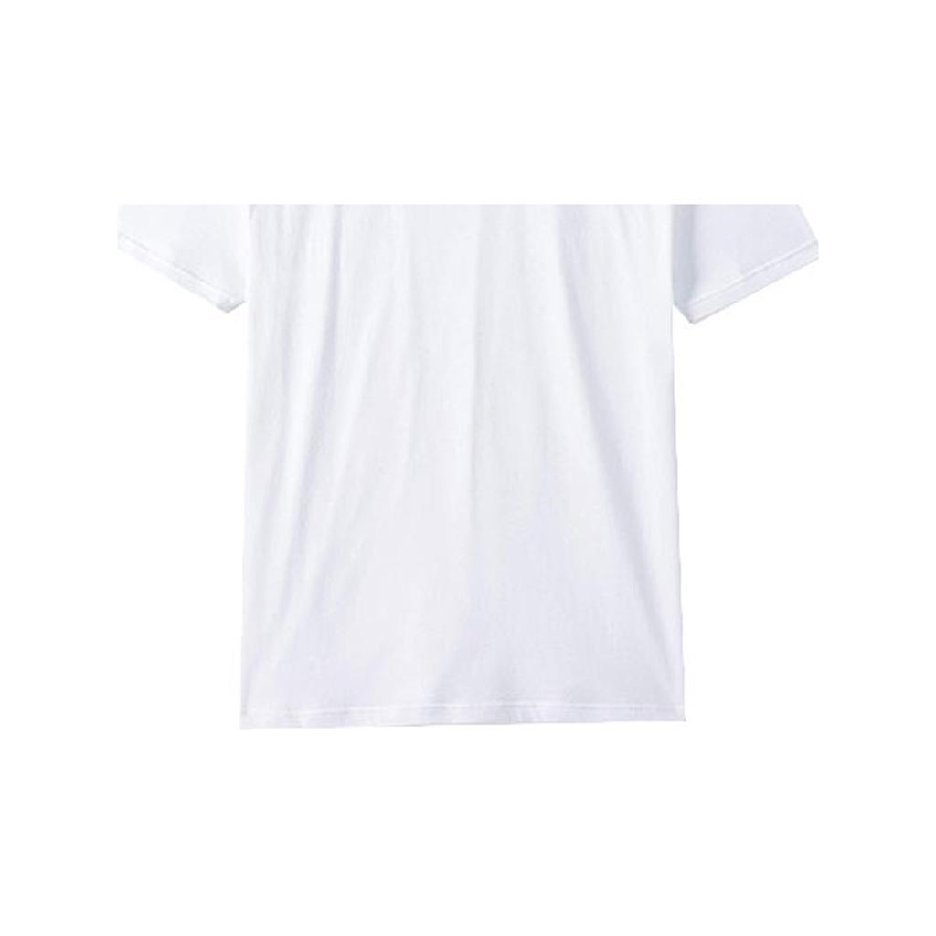 Emporio Armani Round Neck Cotton Simple Short Sleeve T-Shirt Men Tops White 110821-CC722-16510