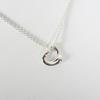 [Used] TIFFANY/Tiffany 925 Open Heart Pendant/Necklace/g464-56