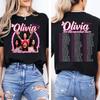 Olivia Rodrigo Concert T-shirt Women Men Streetwear Y2k Oversized High Quality Hip Hop Heavy Cotton Short Sleeve Female Male Clothing