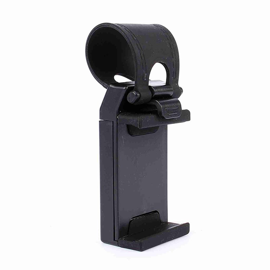 Universal Car Phone Holder Mounted on Steering Wheel Smart Mobile Phone Clip Mount Holders