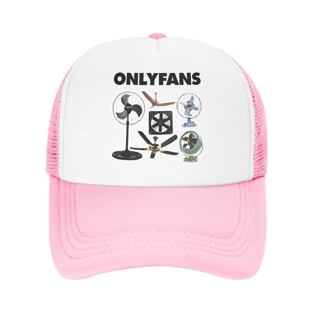 OnlyFans Only Fans Enthusiast Trucker Hat For Men Women Breathable Cooling Mesh Side Hats Caps For Casual Headwear