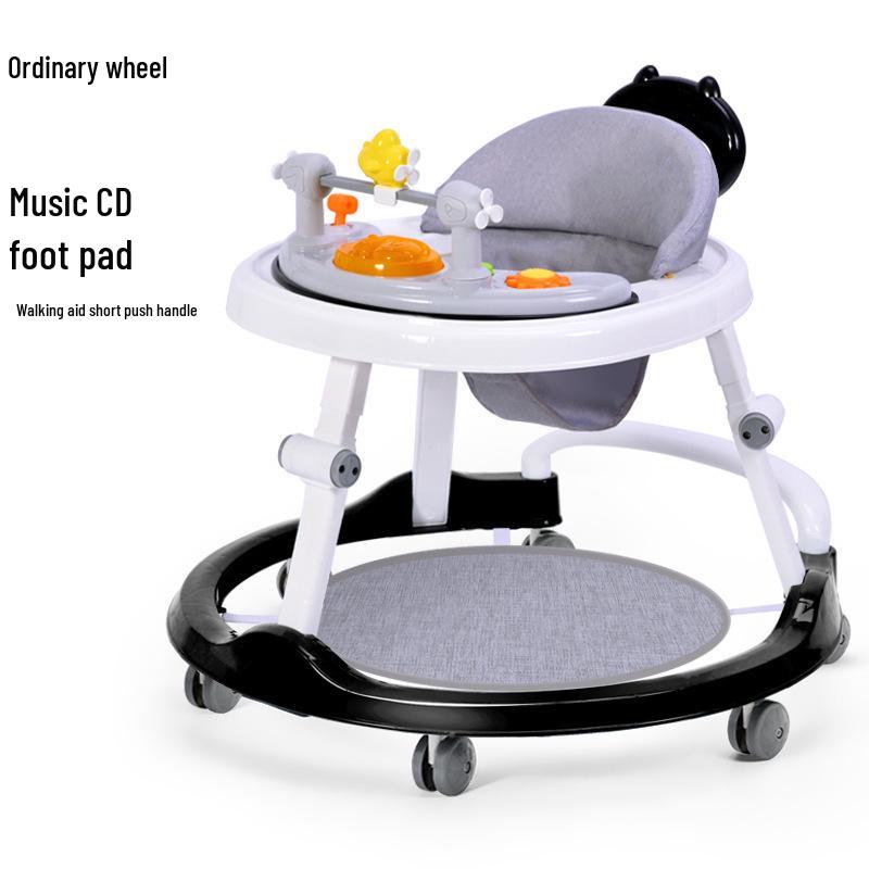 Multi-Function Baby Walker: Anti-Fall, Anti-Rollover, U-Shaped, Suitable for Boys & Girls.