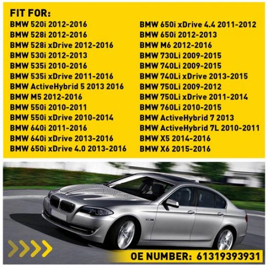 61319393931 Climate AC Control Rotary Rotation Button Actuator Knob for BMW