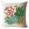 Colorful Flower Cushion Sunflower Rose Dandelion Decorative Pillows Decoration Pillowcase For Car Home