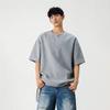 Short Sleeve T-shirt Men's Fashion Brand Summer Loose Half Sleeve 2024 New Internet Celebrity Fashion Ins Simple Printed Top