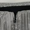 BALENCIAGA 601169 19 Silver Pleated Long Skirt skirt 34 SilverUsed