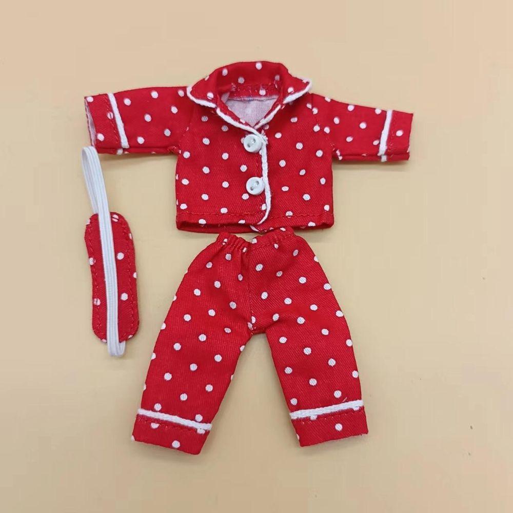 1/12BJD Doll for ob11 obitsu 11 1/111/12 Doll Clothes New Cute Clothes Doll Pajamas Sleep Clothes