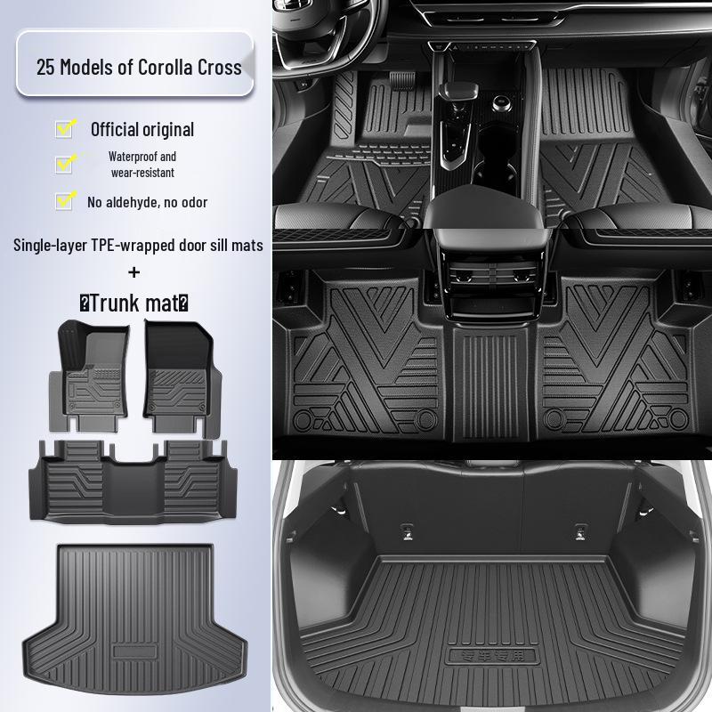 2025 Toyota Corolla Cross TPE Full Coverage Floor Mats & Accessories
