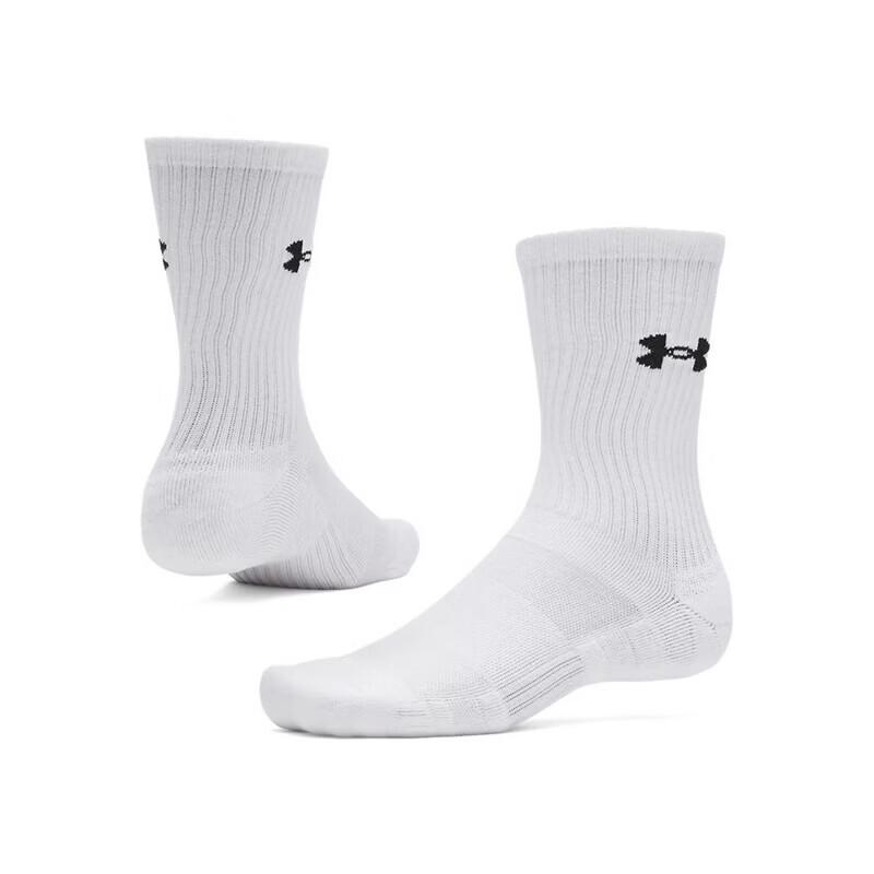 Under Armour Unisex Mid-Calf Athletic Socks LG