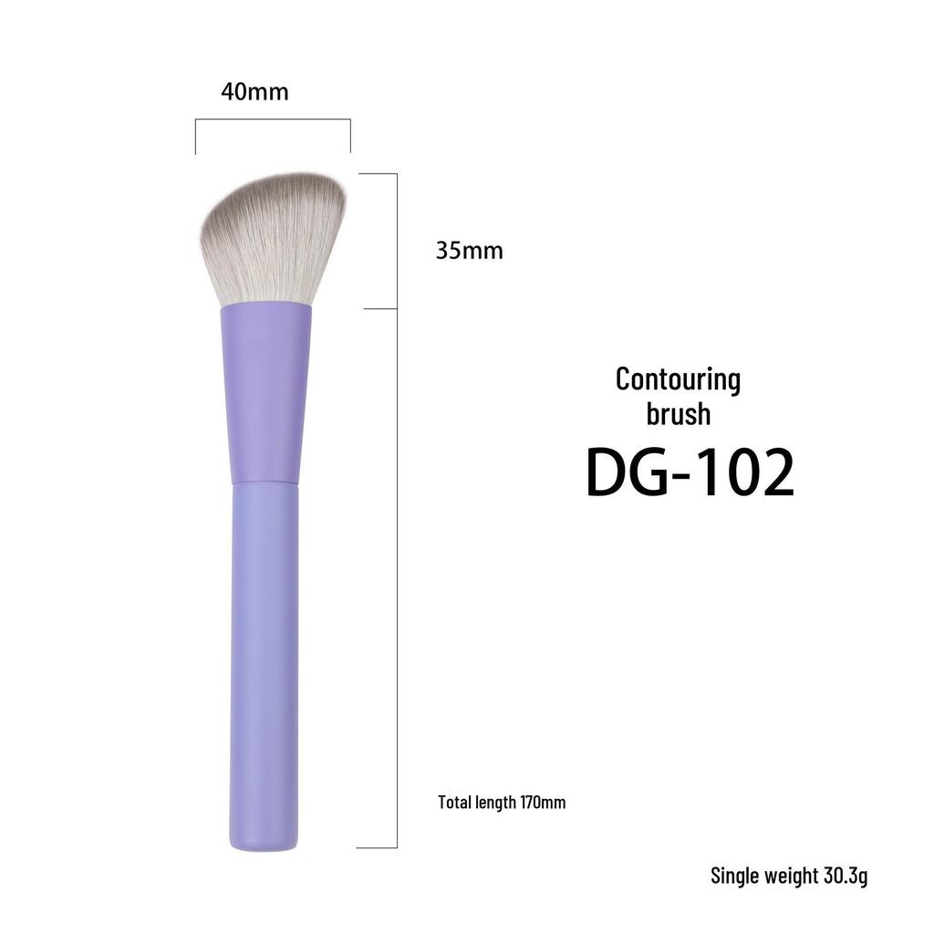 8-Piece Professional Makeup Brush Set with Soft Bristles for Powder & Eyeshadow - Premium Quality for Makeup Artists