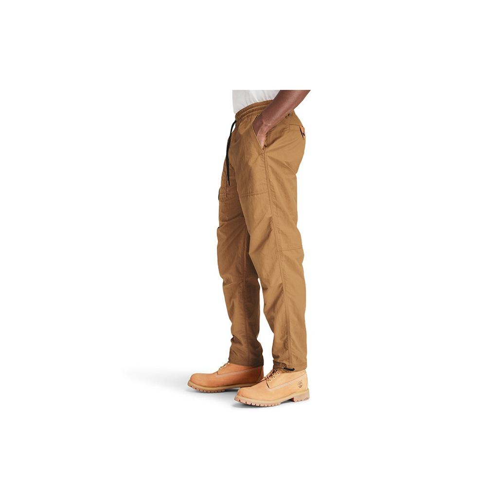 Timberland Outdoor Casual Wide-Leg Drawstring Sports Pants Men Pants Wheat A22G1-P47