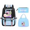 KPop Demon Hunters Rumi Anime Merchandise Backpack and Pencil Case Convenient Backpack for Couples for Business Trips and Travel