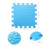 0,4 Zoll / 16 Stück Dicke Quadratische Puzzlematte, 30*30cm EVA-Schaumstoff Baby-Spielmatte für Aktivitäten im Kinderzimmer, Rot/Gelb/Blau/Grün