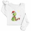 Women's Casual Long Sleeve Printed Crewneck Sweatshirt Pullover Top for Fall and Winter