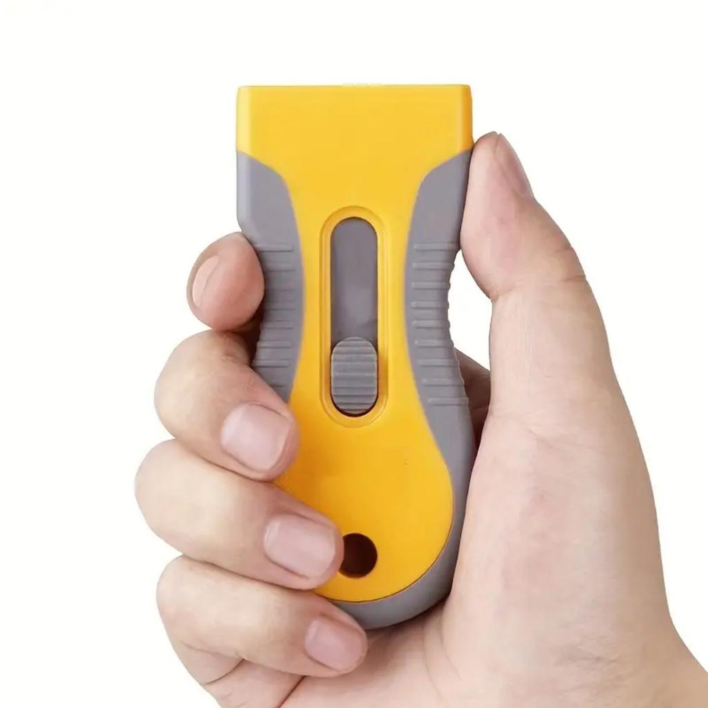 Durable Metal  Scraper Set - Versatile Tool  Easy Window and Glass Cleaning, Removes Stickers, Paint, Labels